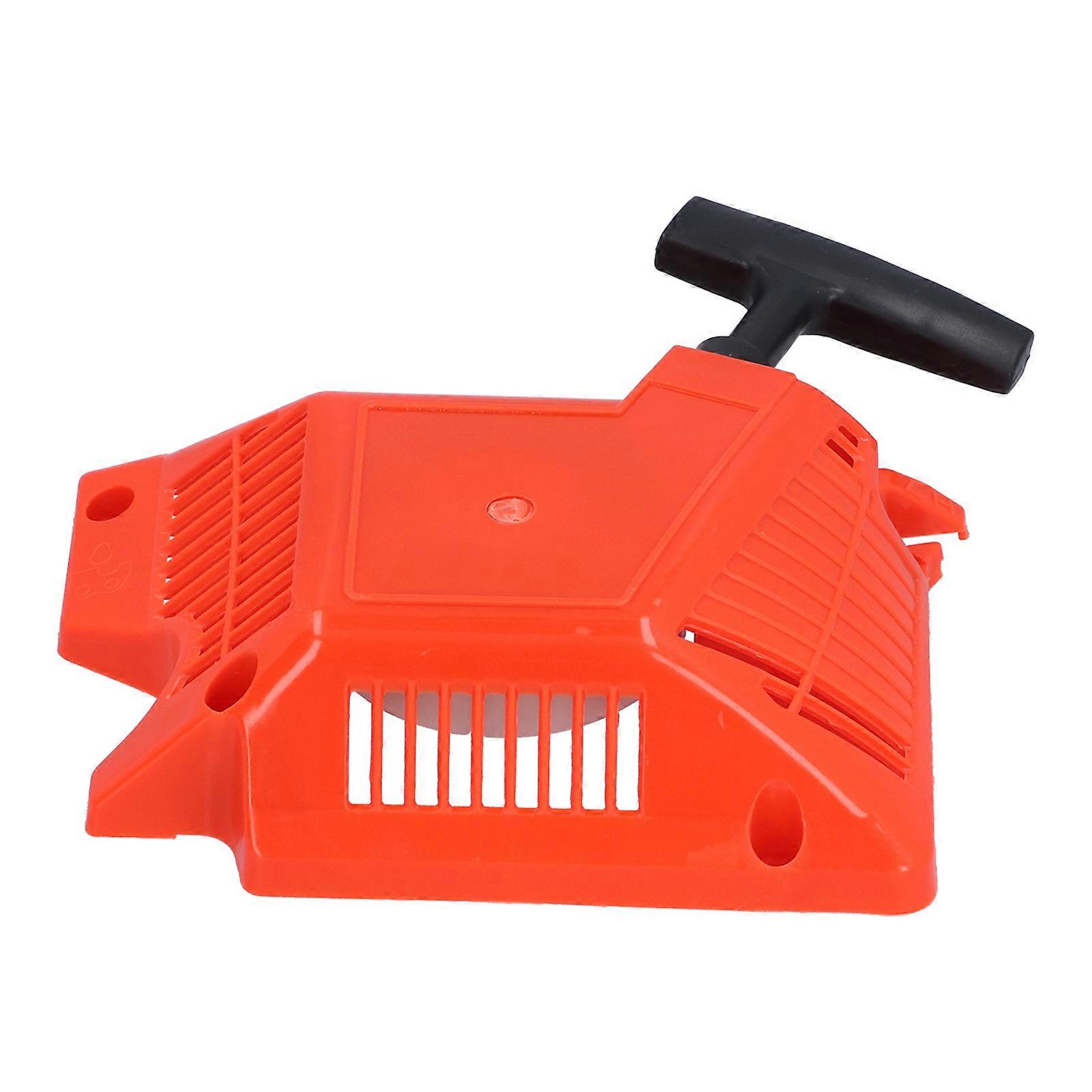 Simple Pull Starter Replacement ABS Compatible Sturdy Durable Recoil Starter for 52/58CC Chain Saw