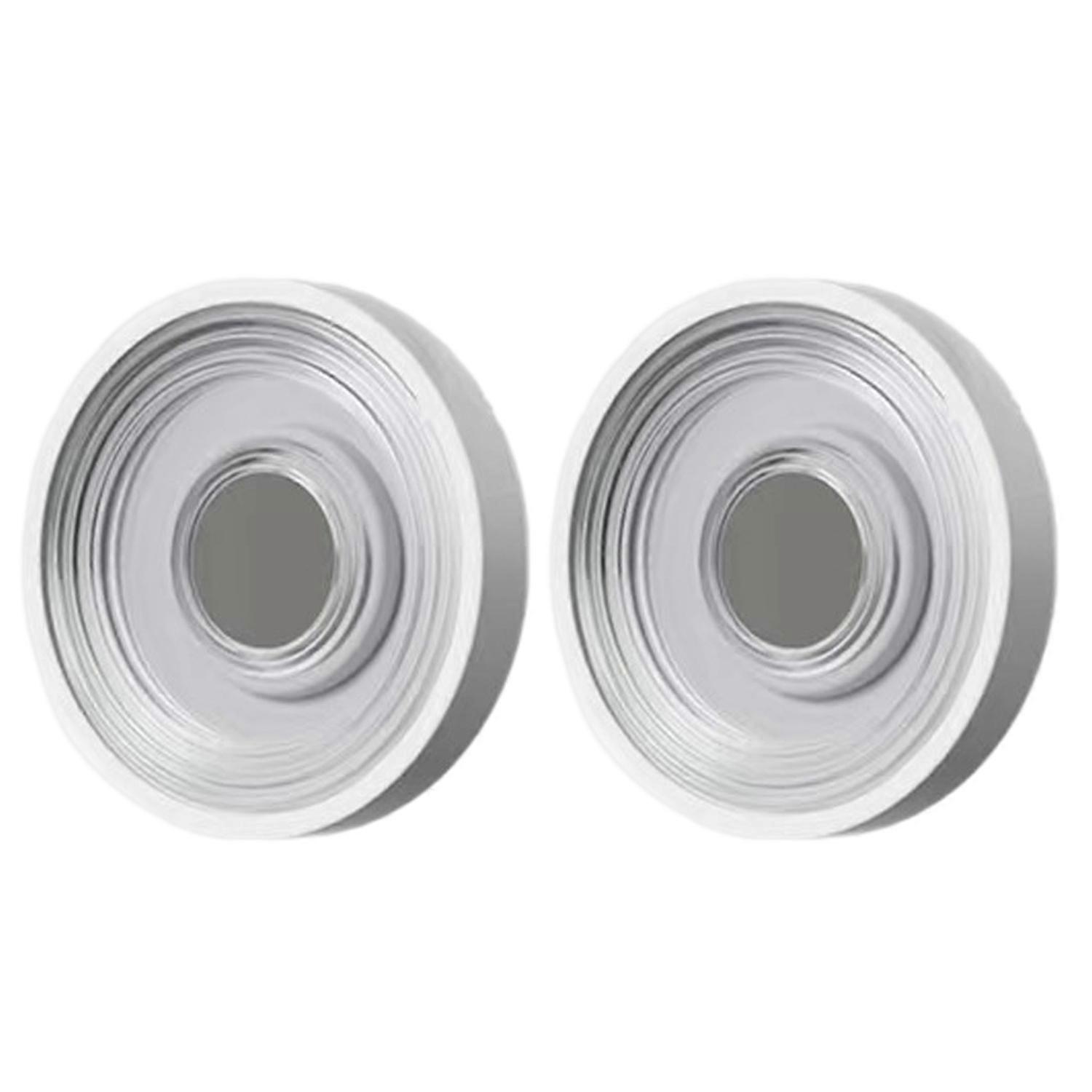 2 Pairs Magnetic Remote Control Holder Wall Mount Space Saving Anti-lost Non-punching TV Remote