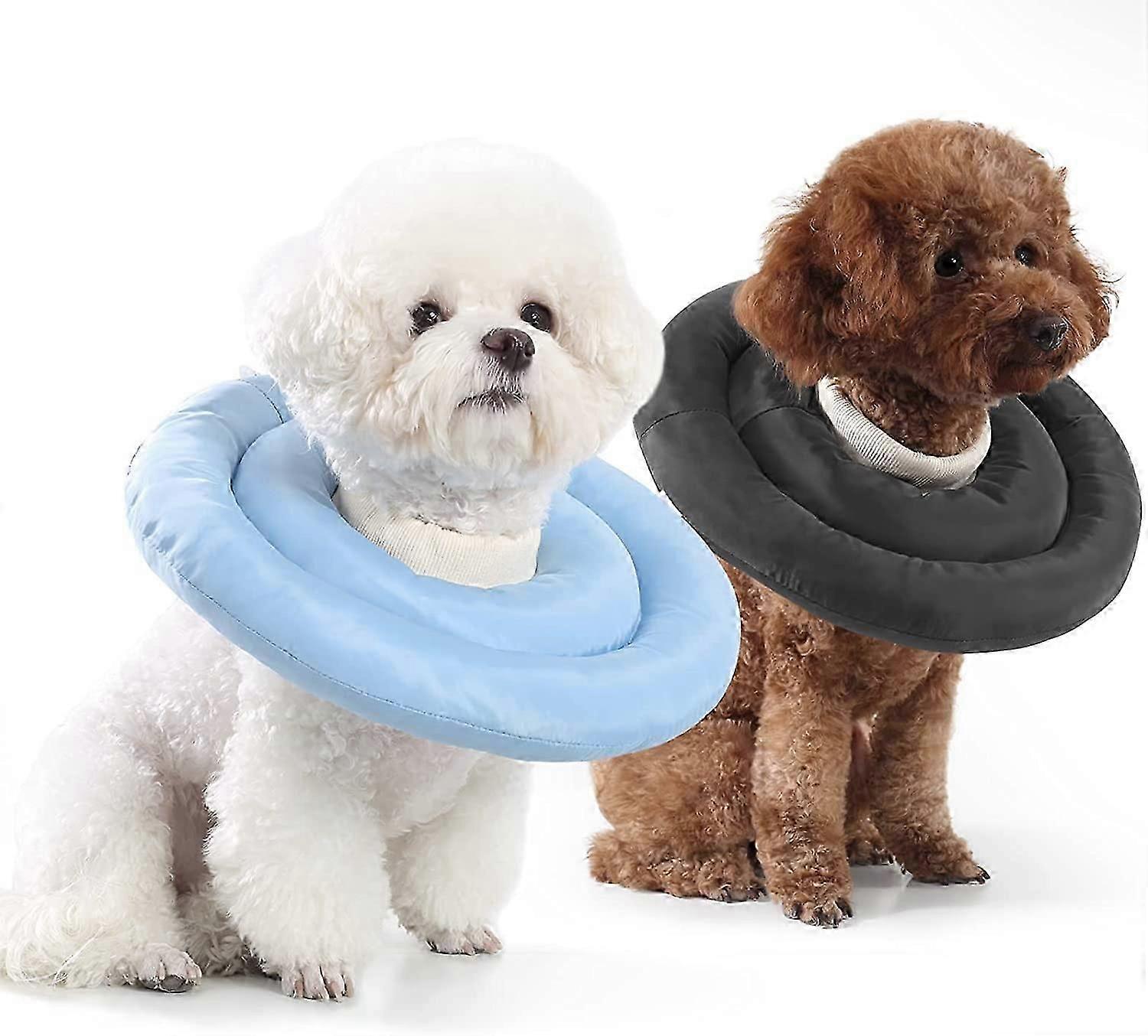 Soft Dog Cone for Small Dogs, Adjustable Dog Cone Alternative After Surgery