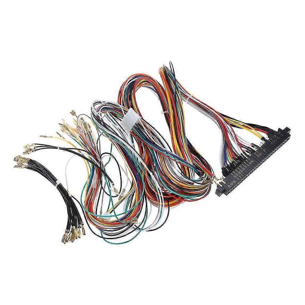 60 in 1 Game Board JAMMA Cabinet Wire Wiring Harness Loom Arcade PCB