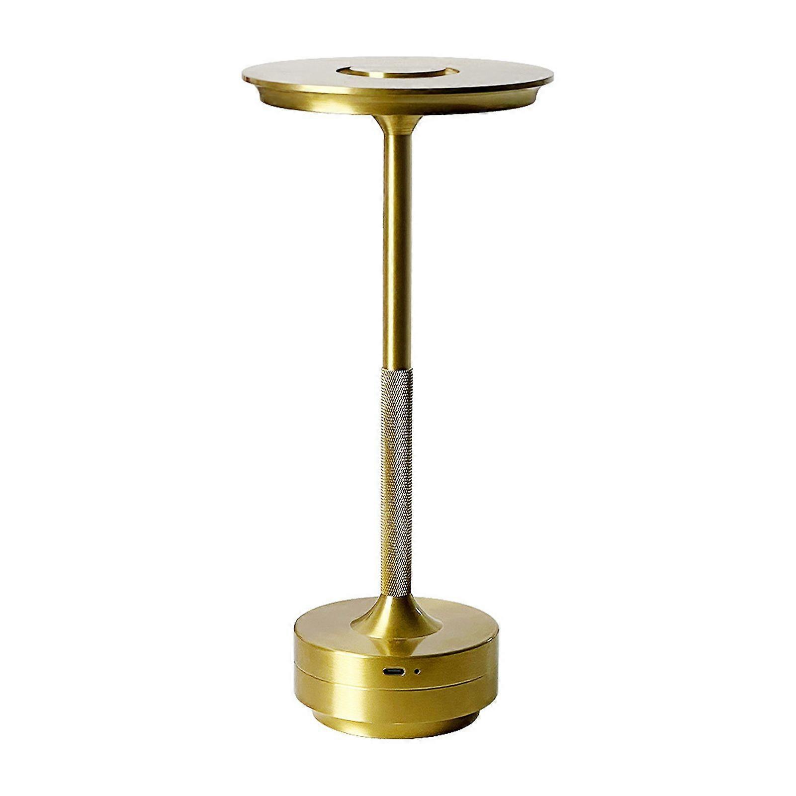 Qinghai Cordless Table Lamp Rechargeable LED Desk Bedside Lamp Dimmable Small Dining Table Light for Kitchen Counter Bedroom Restaurant