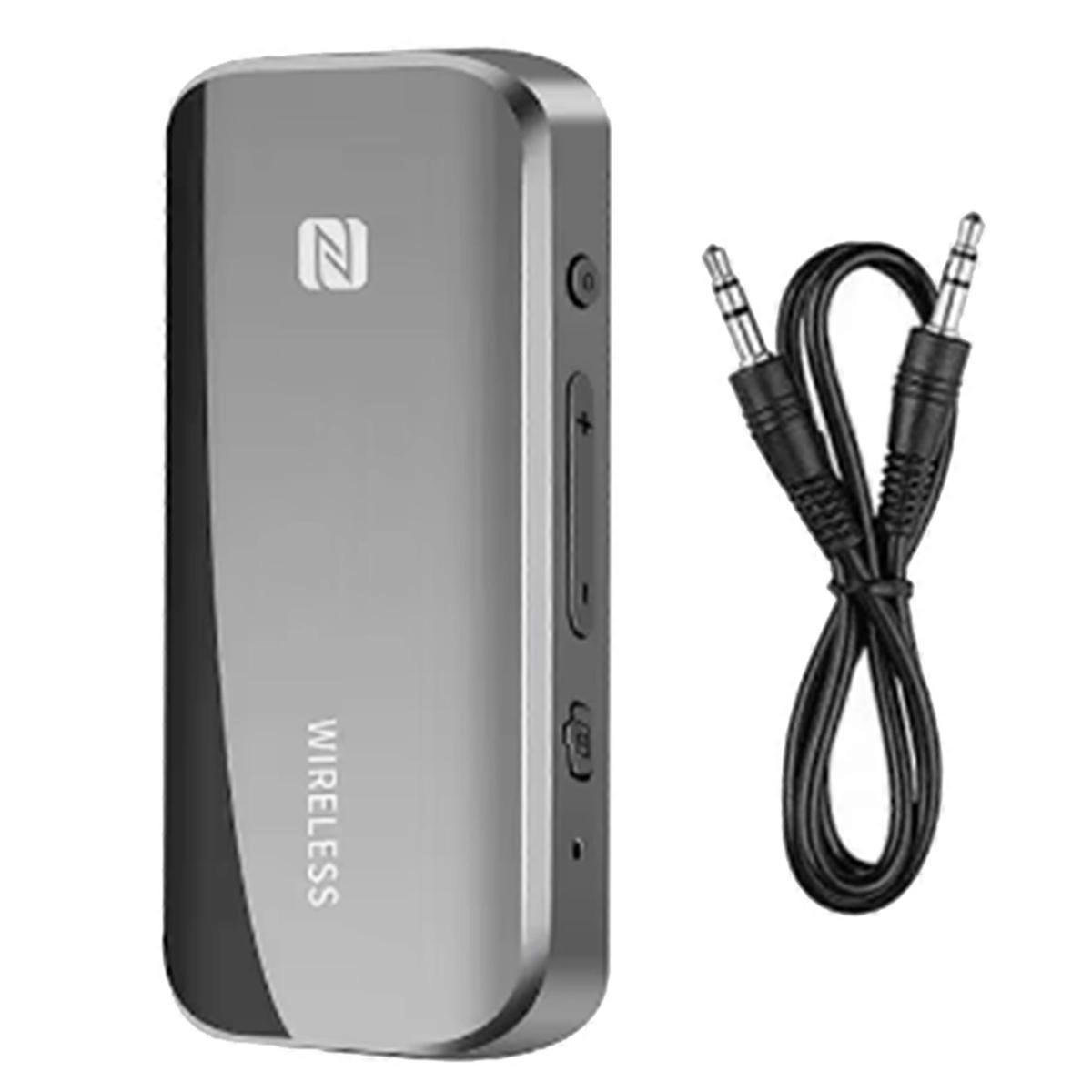 Bluetooth 5.0 Aux Adapter Wireless Dongle NFC TF Card 3.5mm Jack for TV PC Speaker Car Kit Audio Re
