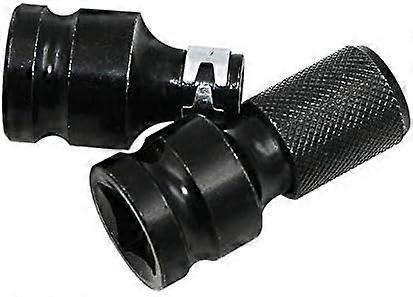 2 Pack Impact Socket Adapter - 1/2" Female Socket Reducer - 1/4" Male Drive for Impact Driver/Ratchet Wrench Conversions