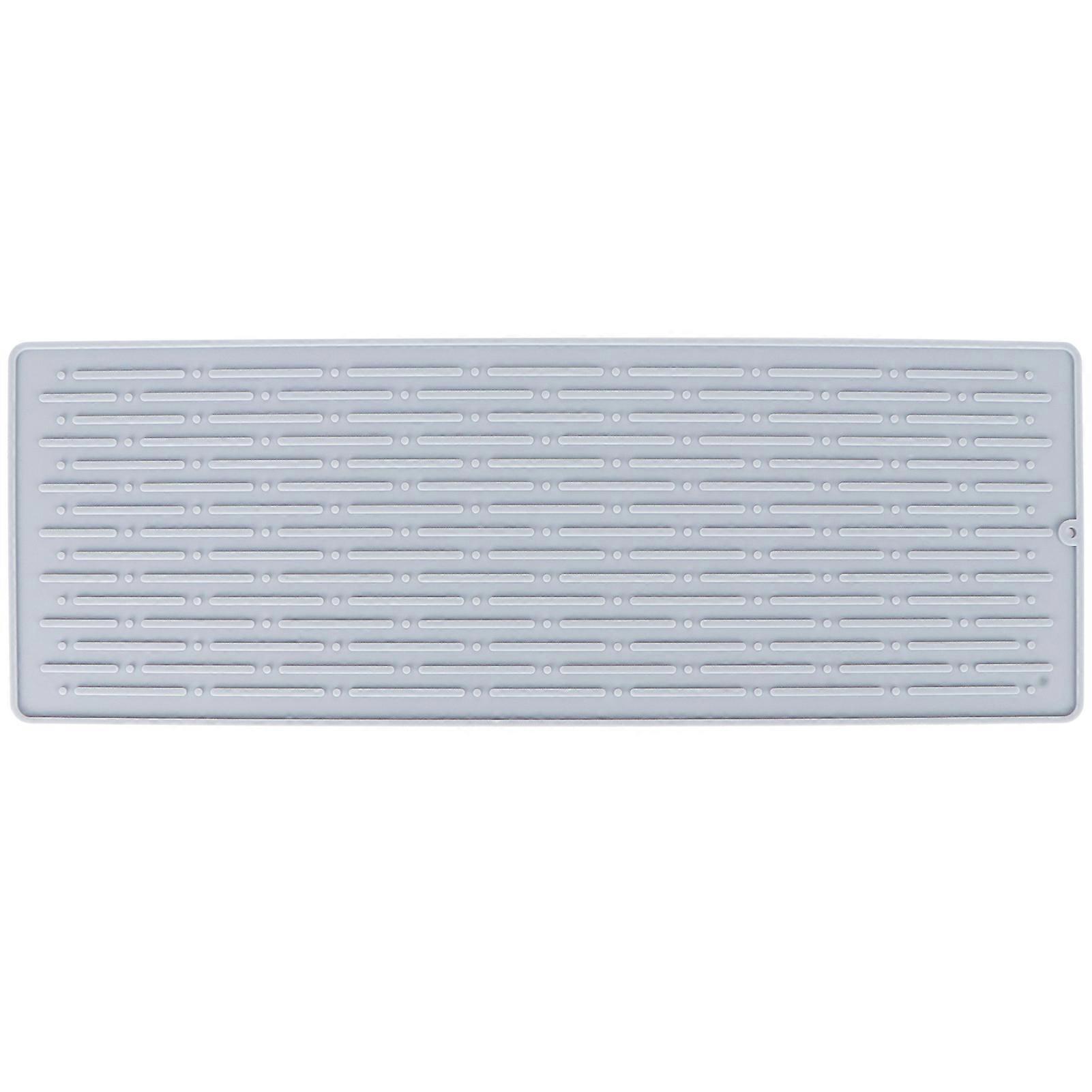 Silicone Draining Pad Non-Slip Soda Bottles Drying Rack Mat Drain Rack Mat Kitchen Accessories