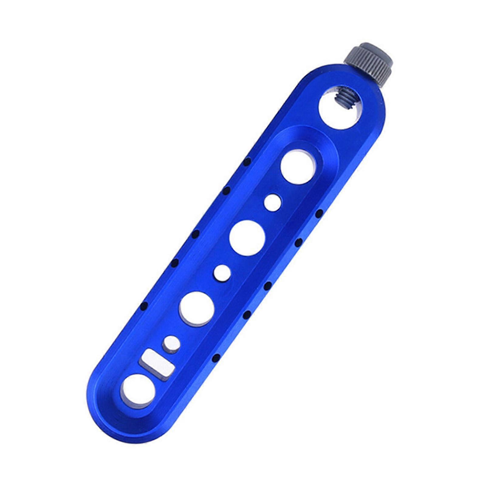 Aluminum Streamlines Fly Tying Accessory Caddies Efficient Tool Organization Fly Fishing Tool Baits Tying Tool Holder Sky Blue