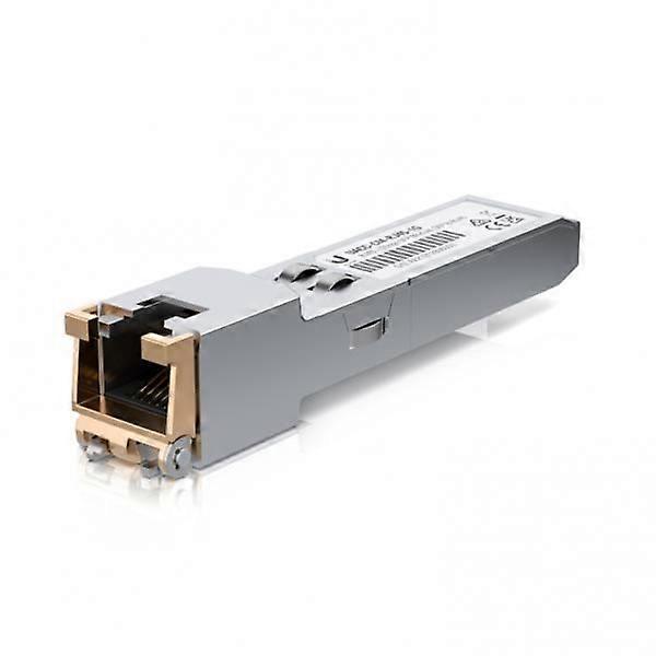 UFIBER Transceiver Conversor SFP auf RJ45 SFP Modul - UBIQUITI - UACC-CM-RJ45-1G - Kupfer - RJ-45 - Weiß - Grau