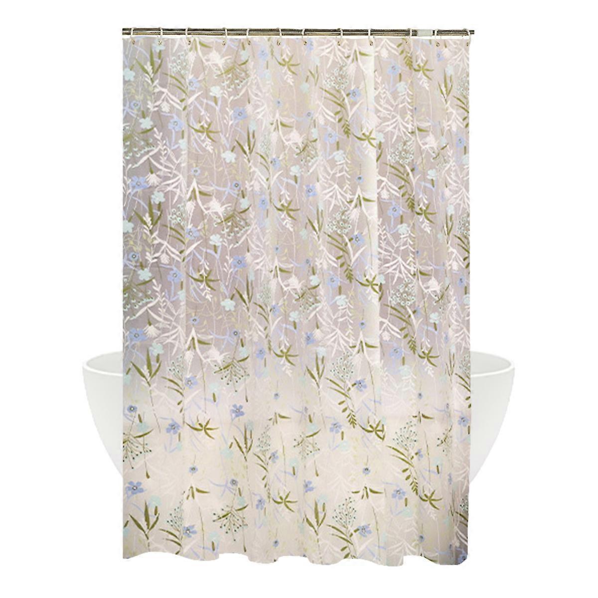 shower curtain, bathroom, waterproof, printed