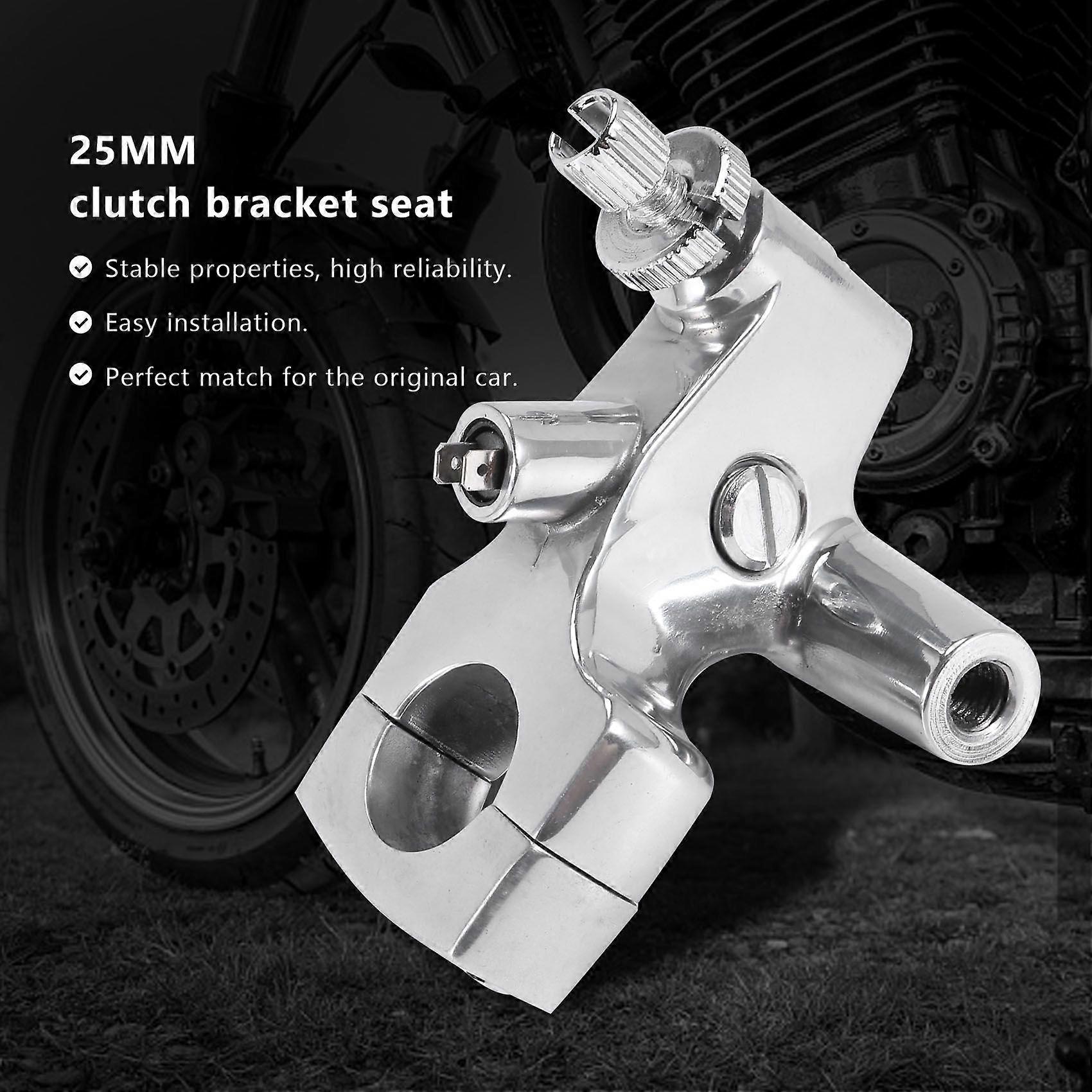 Kitaco Black Clutch Lever Bar Mount suitable for use with Monkey Bike Motorcycles main image 1
