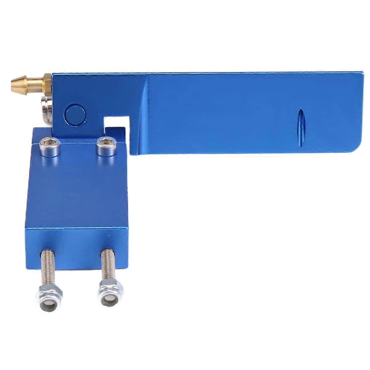 RC Boat Aluminium Alloy 75mm Metal Suction Water Rudder Blue