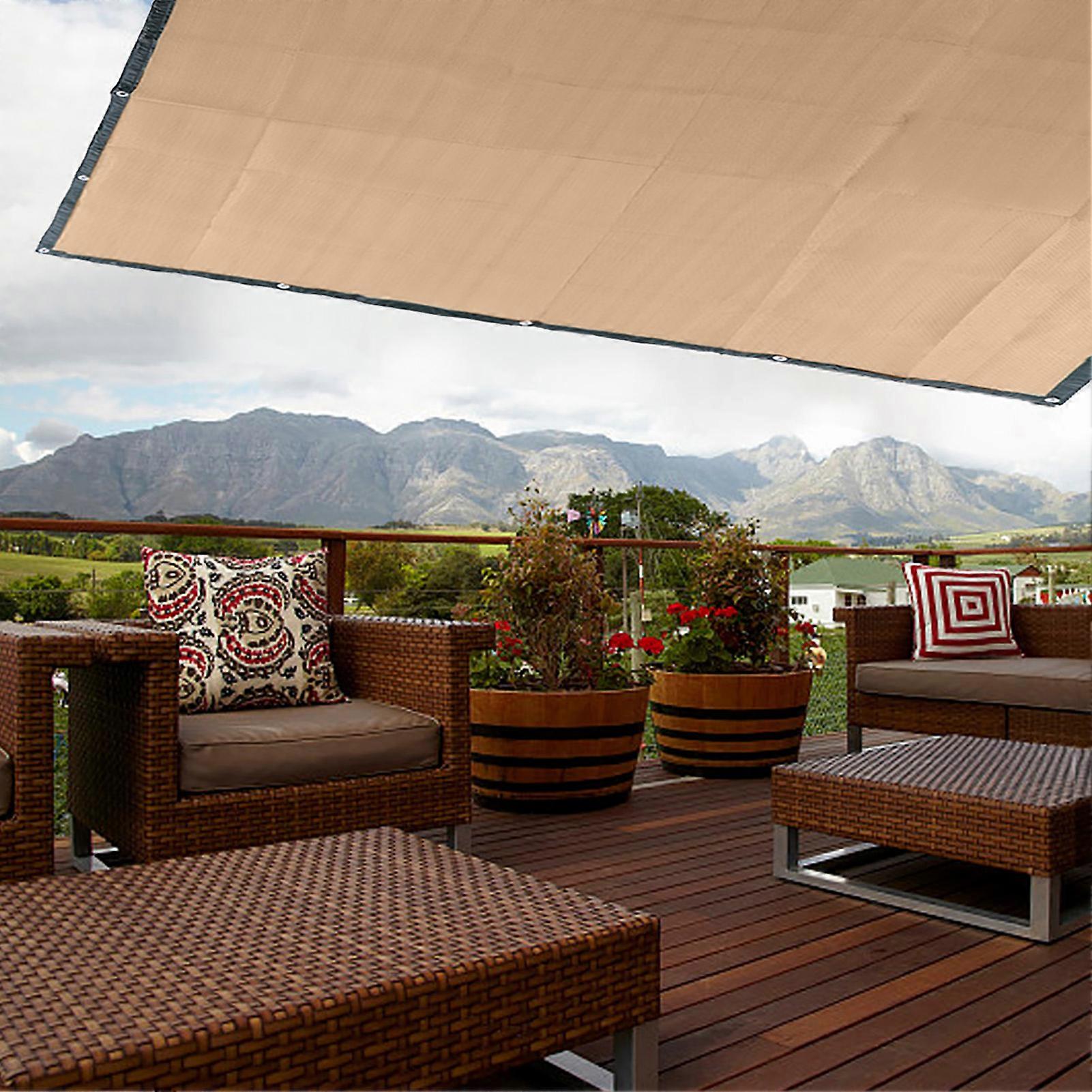 Sunshade Net Practical Gardening Covered Edge Shade Mesh Sunshade Cover Net Balcony Yard Sunlight Protection 2 * 2/2 * 4m(2 * 2m)