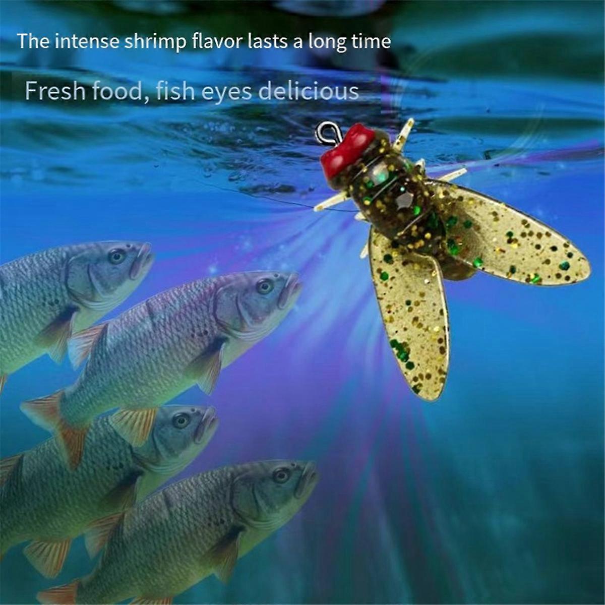 Yellow Bionic fly fishing bait, lure bionic fly fishing bait