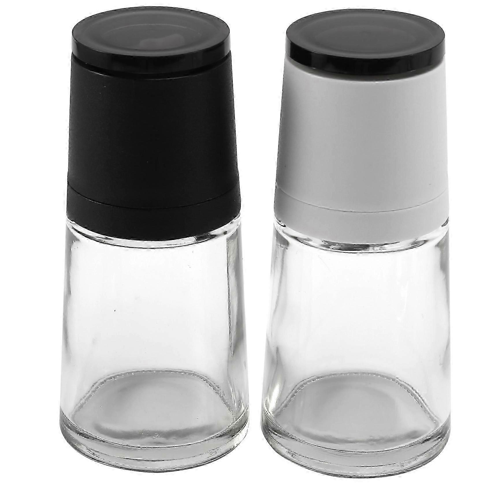 Salt and Pepper Grinder with Adjustable Ceramic Grinder, Chilli Grinder and Spice Grinder (Set Of 2