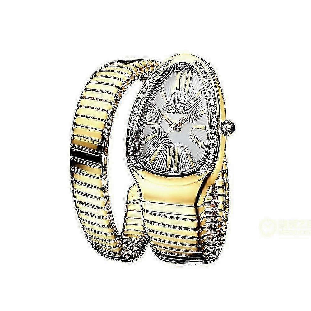 Women's Snake Shape Bangle Bracelet Watch
