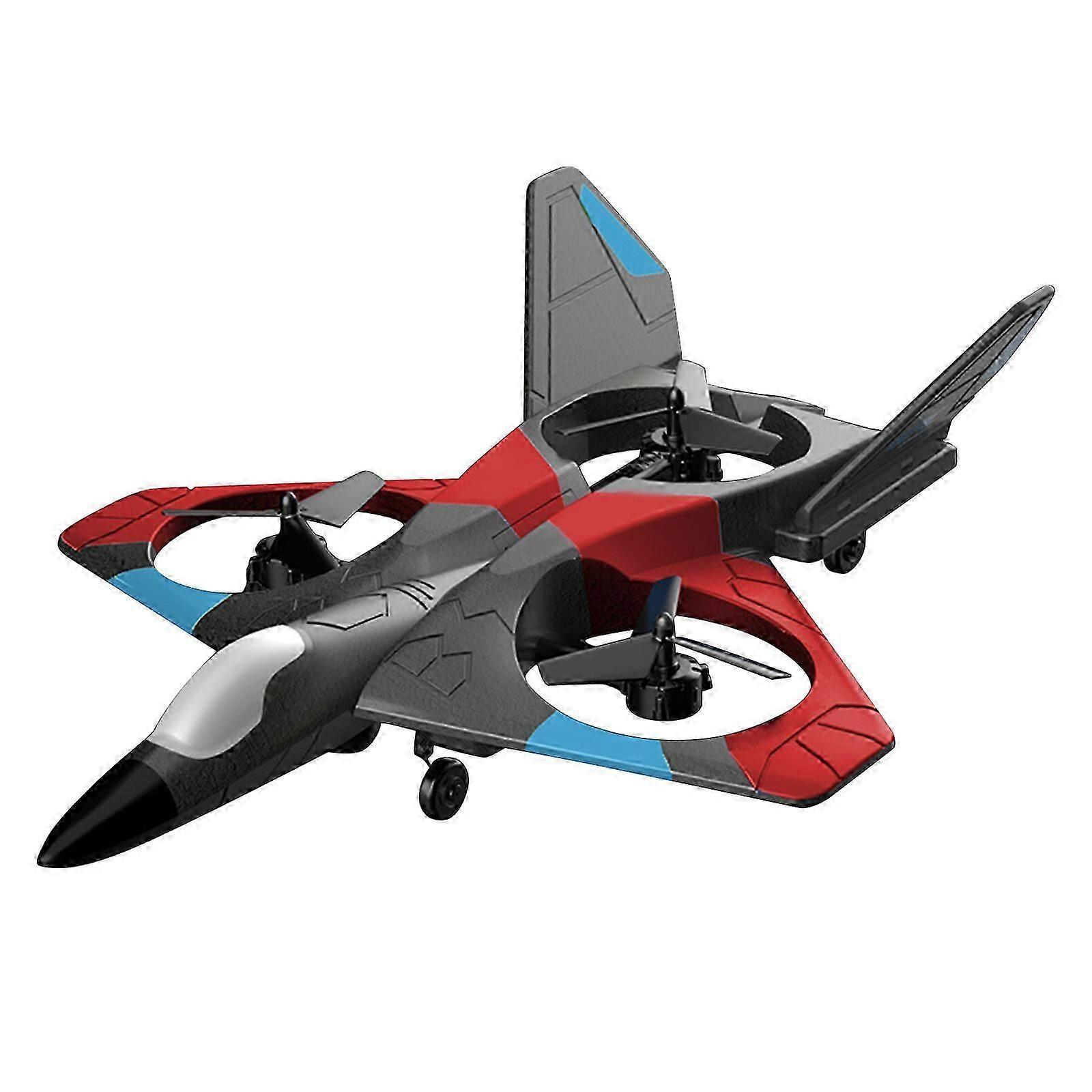2023 New V27 Jets Fighter Stunt RC Airplane,15 ''Large RC Plane,2.4GHz Remote Control Airplane with 360 Stunt Spins Remote & Light,Fighter Plane Glide