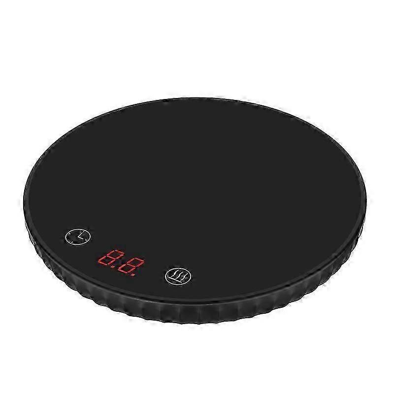 Coffee Cup Heating Pad,ElectricBeverage Warmer Timing function,2 Temperature Settings for Home and Office Use with Electric Cup Beverage Plate
