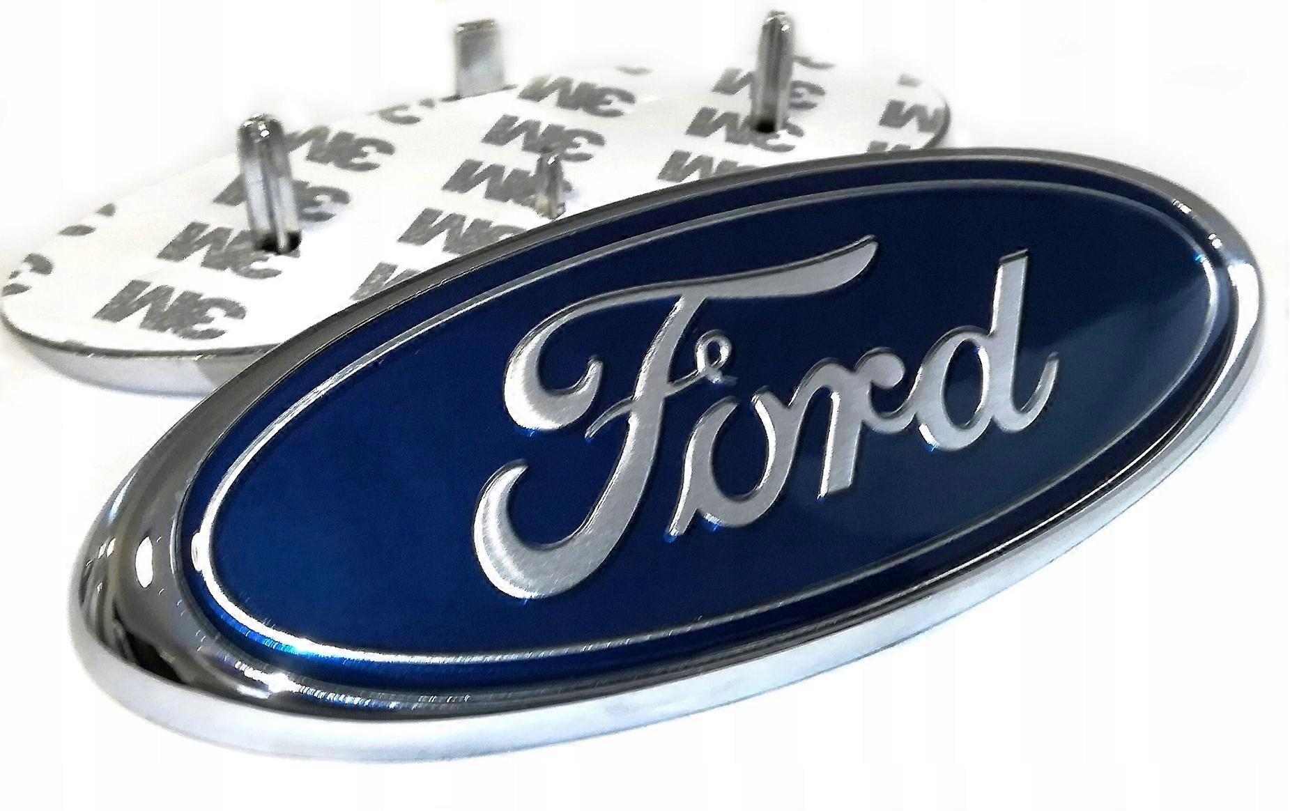 Σήμα λογότυπου εμβλήματος της Ford 147mm/57mm εμπρός πίσω