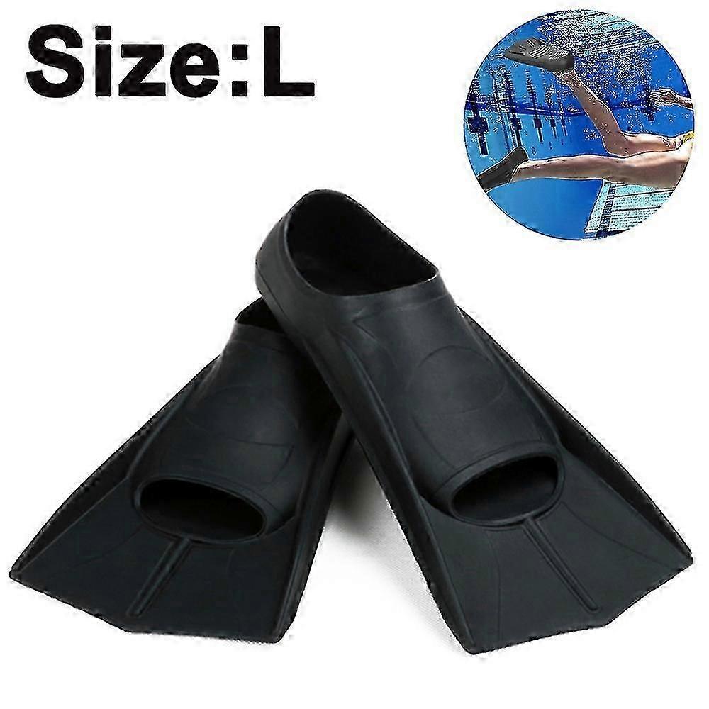 Swimming Training Fins Swim Flippers Travel Size Compatible With Snorkeling