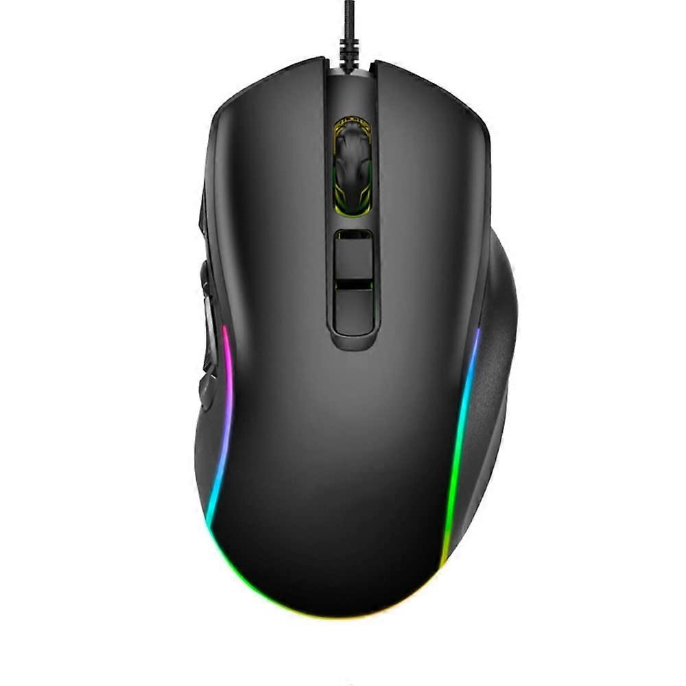 Gaming Mouse 6D Computer Wired Mouse Ergonomic Design RGB Light Optical Mice for PC Laptop