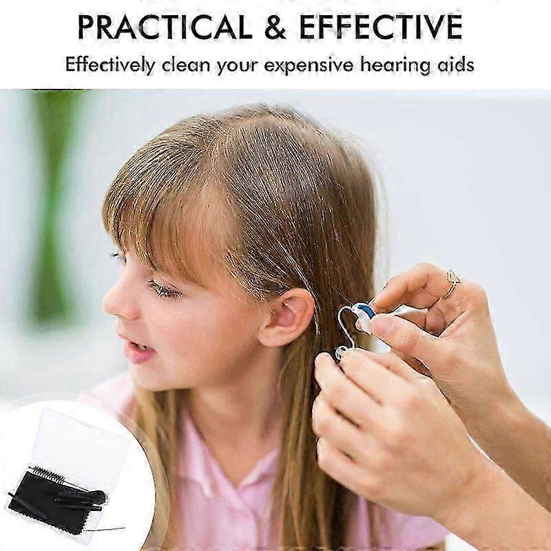 7Pcs/set Hearing Aid Cleaner Kits Hearing Aid Cleaning Tool Cleaning Brushes