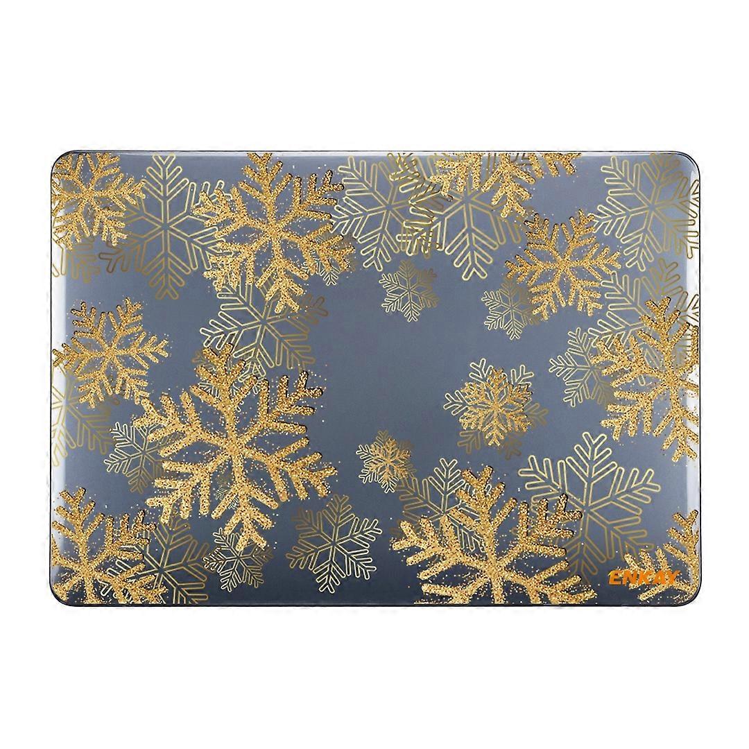 ENKAY Vintage Pattern Series Laotop Protective Crystal Case For MacBook Pro 13.3 inch A1706 / A1708 / A1989 / A2159