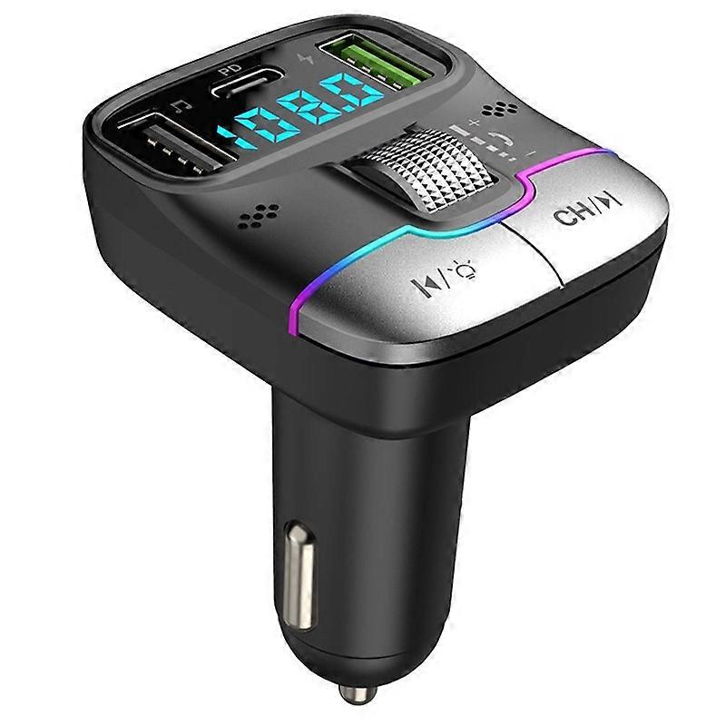 Car Bluetooth MP3 Player Fast Charging Charger GZ01