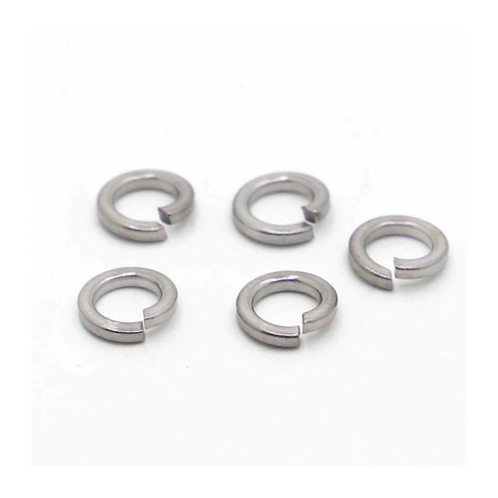 304 Stainless Steel Split Spring Lock Washer Locking Elastic Gasket M1.6 M2 M2.5 M3 M4 M5 M6 M8 M10 M12 M16 M20 M22 M24 GB93(10pcs M12)