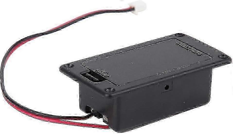 Gäller 2024 Lock till gitarrbatteri, Durable Guitar Battery Box, för basgitarr