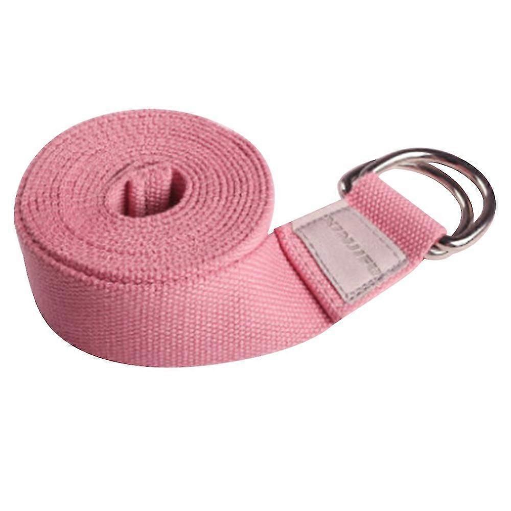 Yoga Exercise Strap With Adjustable D-ring Buckle Loop , For Pilates Dance Gymnastics