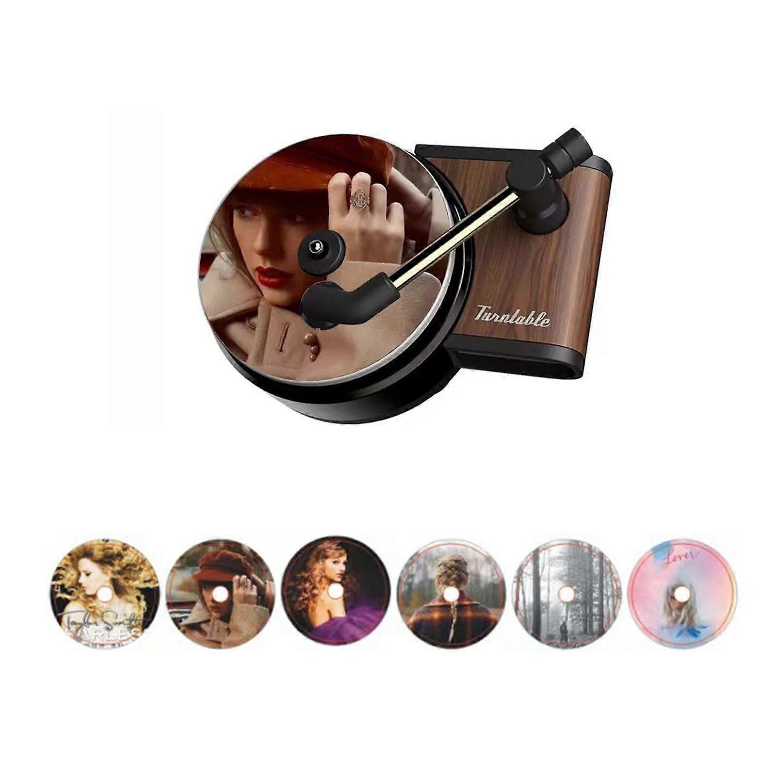 Car Taylor Swift Record player Air Freshener Auto Diffuser CD Cover Vent Perfume,50% Offer