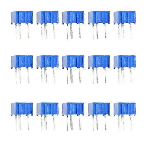 9x 15Pcs 15 Values 3362P Adjustable Potentiometer Resistor Assorted Kit