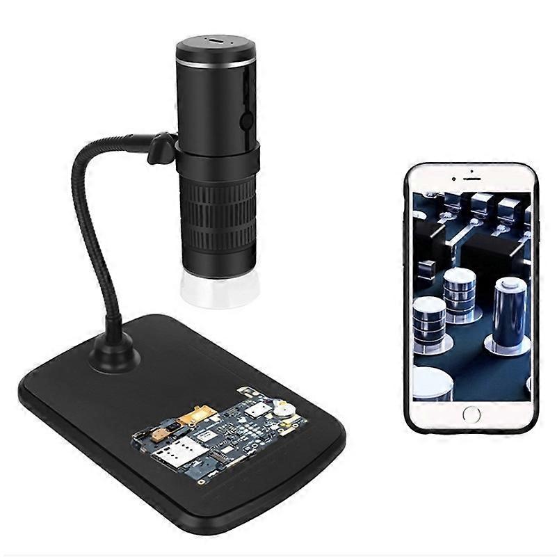 HD Digital Mobile Phone WIFI Electron Microscope 50X-1000X