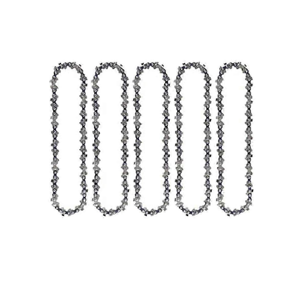 (PACK DE 5) Remplacement de la chaîne de la mini tronçonneuse de 4 pouces pour le portable électrique sans fil Tous les mini chai de 4 pouces