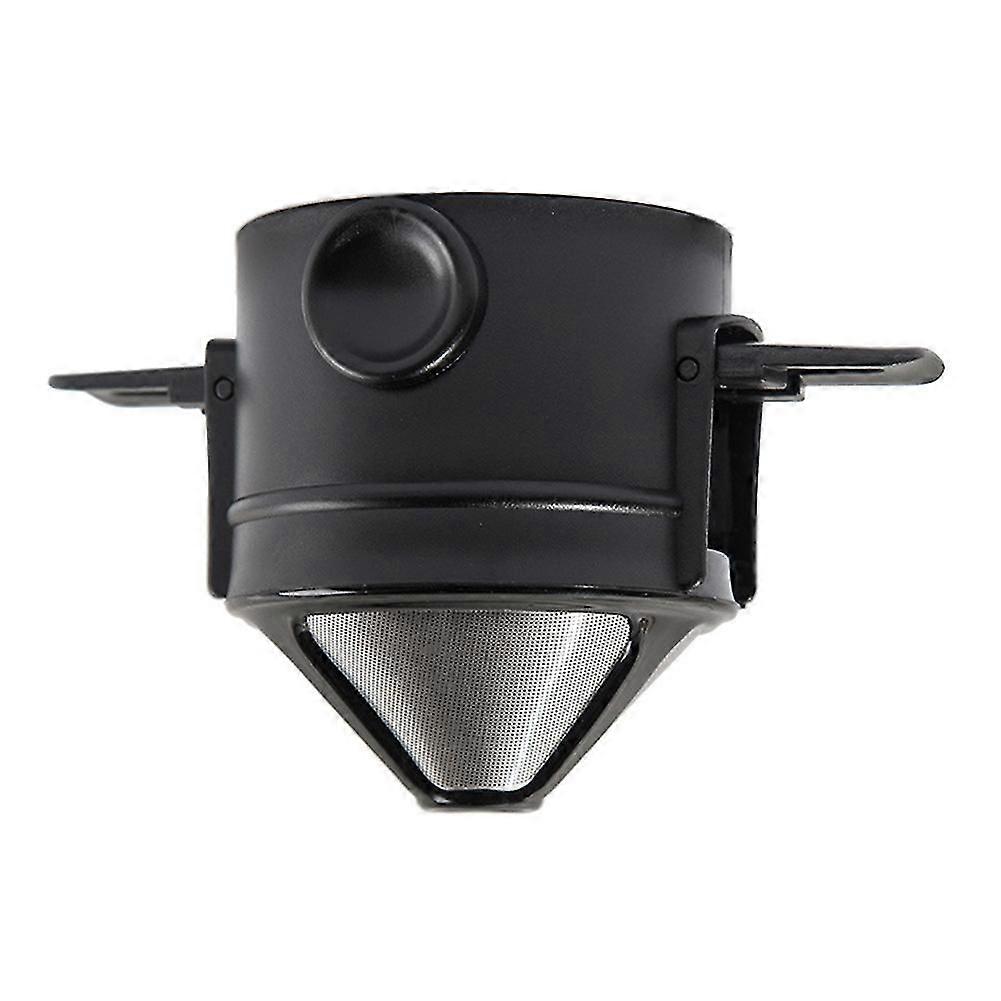 Foldable Stainless Steel Coffee Tea Drip Maker Filter Funnel Pot Infuse Cup