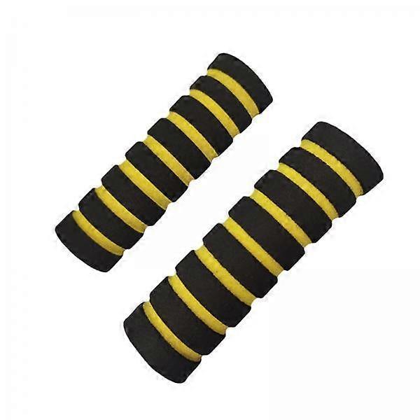 6x 2x poignées de guidon de VTT, poignées en éponge, antichoc, confortable