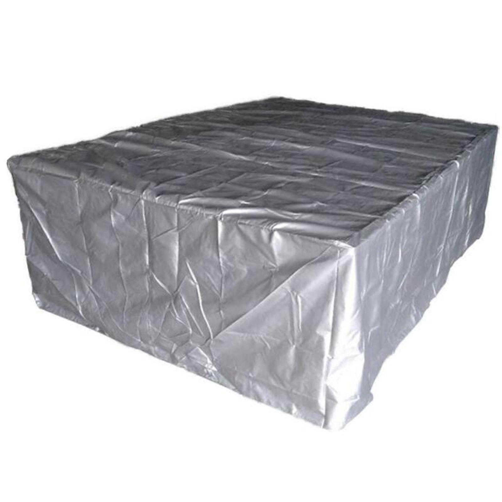 Billiard Cover PVC Waterproof Table Dustproof with Drawstring for Patio