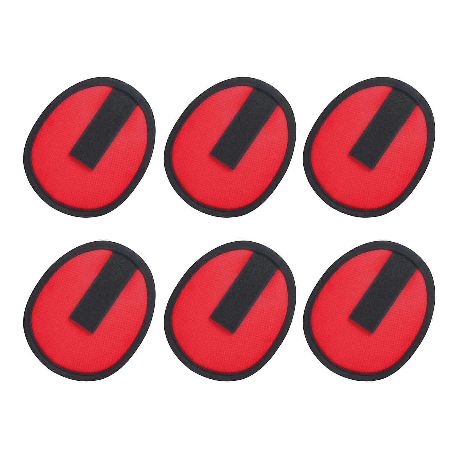 Fischereiköder Wraps 10 cm, Fischereihakenabdeckungen, Robuste Schutzbehörde für Eisfischereisen, Rote Köderschildhülse