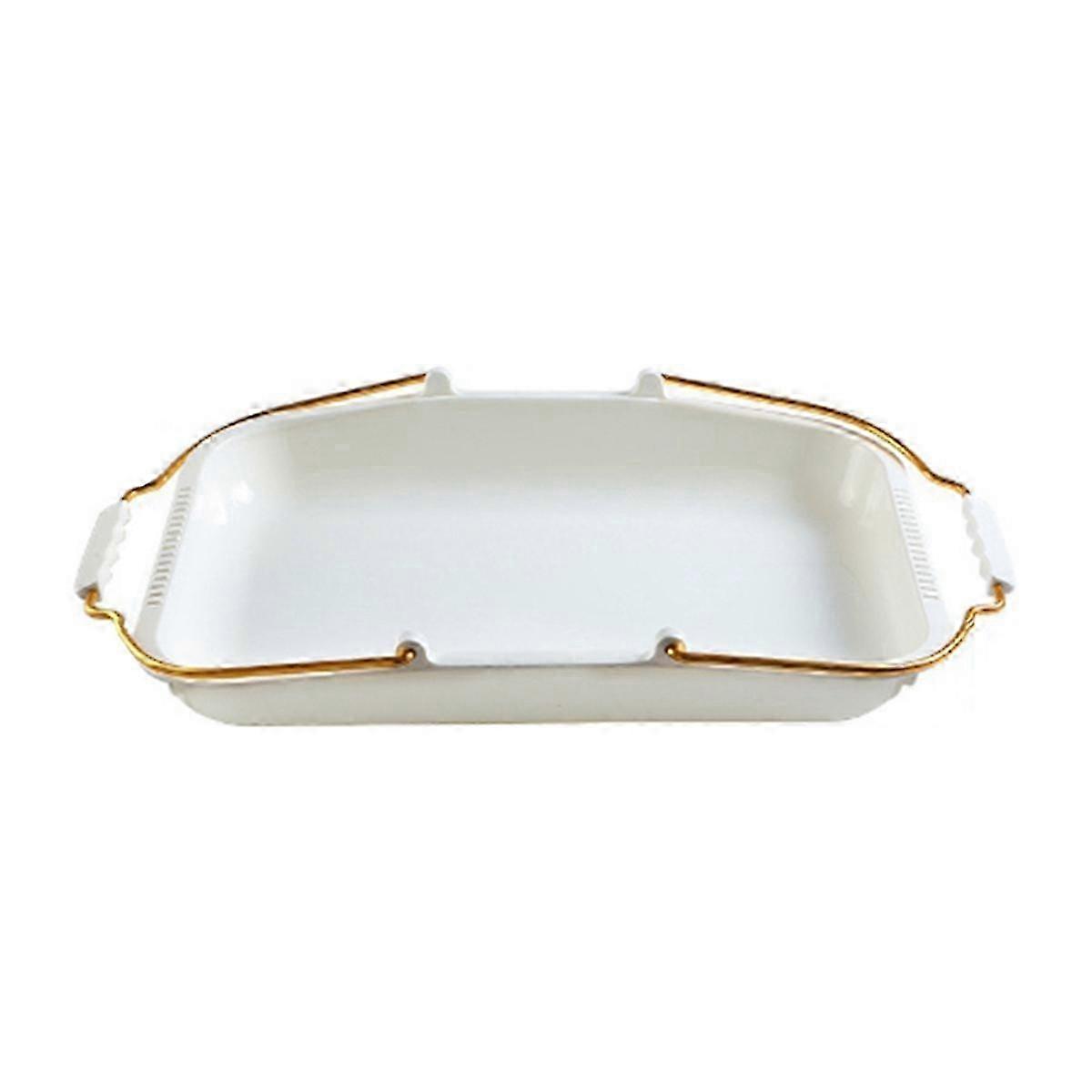 Bread Serving Trays Bakery Bread Tray with Handles Bakery Supplies Bread Container Tray for Bread Sh