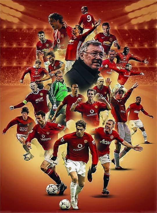 بانوراما اللغز 1000/500/300 قطعة ملصق فريق كرة القدم البريطاني للمتعة لعبة اللغز الخشبية للبالغين PPTU145