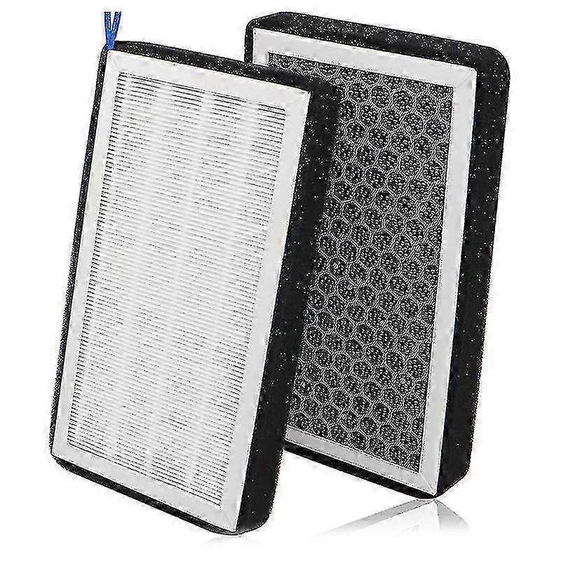 HEPA & Activated Carbon Cabin Air Filter Replacement for Tesla Model 3/Y 2017-2023, 2-Pack