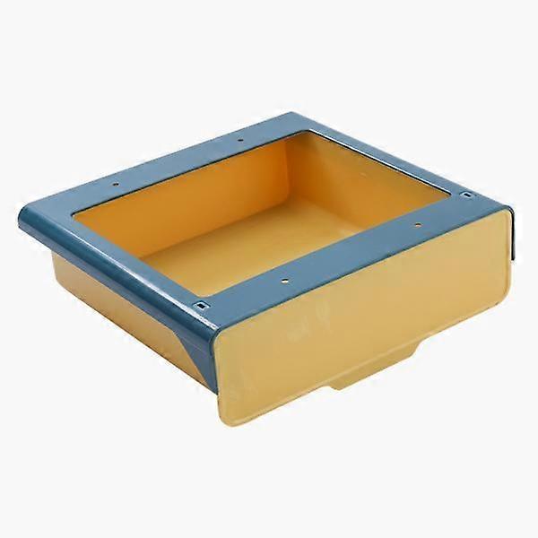 2xUnder Cabinet Drawer Pullout for Spice with Self Tape Blue Yellow S