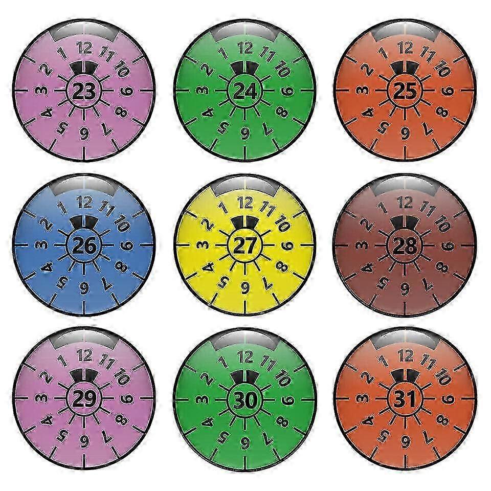 2pcs 3D gel sticker license plate seal badge, TUV plaque decals -GSLA