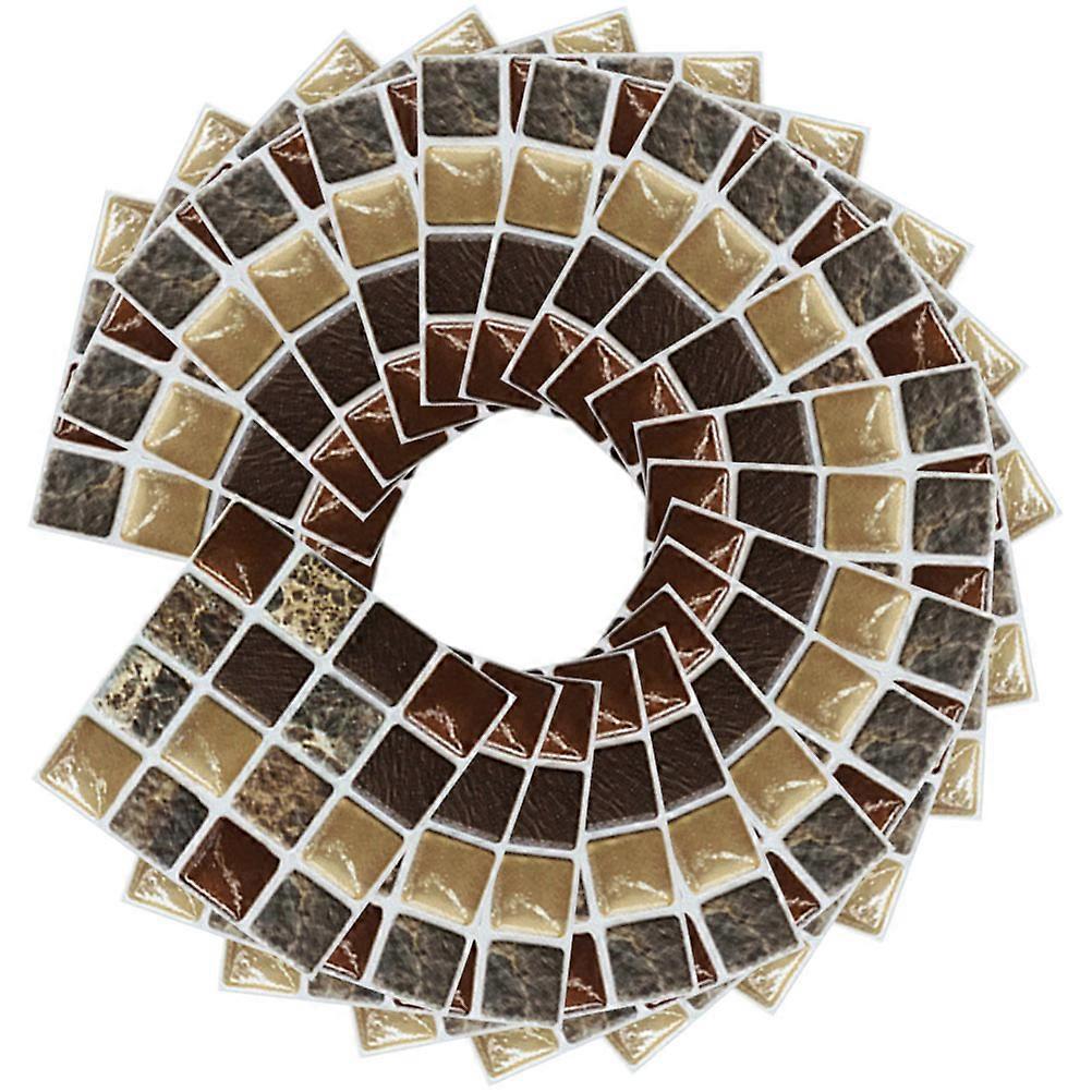 20 قطعة قشر وعصا بلاط ذاتية اللصق بلاط المطبخ ملصقات الحمام المطبخ فسيفساء بلاط الحائط ملصقات