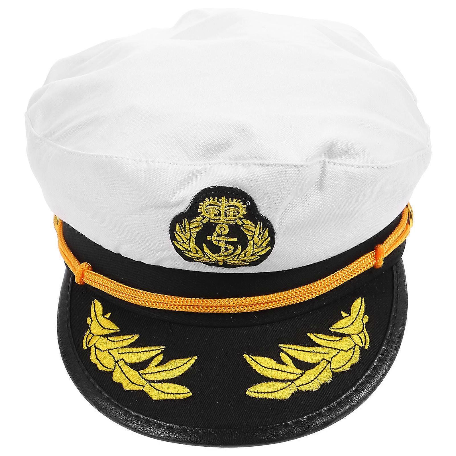 Themed Nautical Cap, Enhances Costumes for Halloween and Social Gatherings