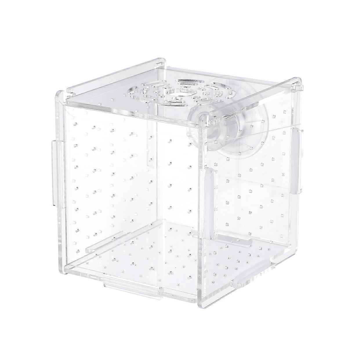 Fish Breeding Container, Durable Acrylic Material for Long Term Aquarium Use