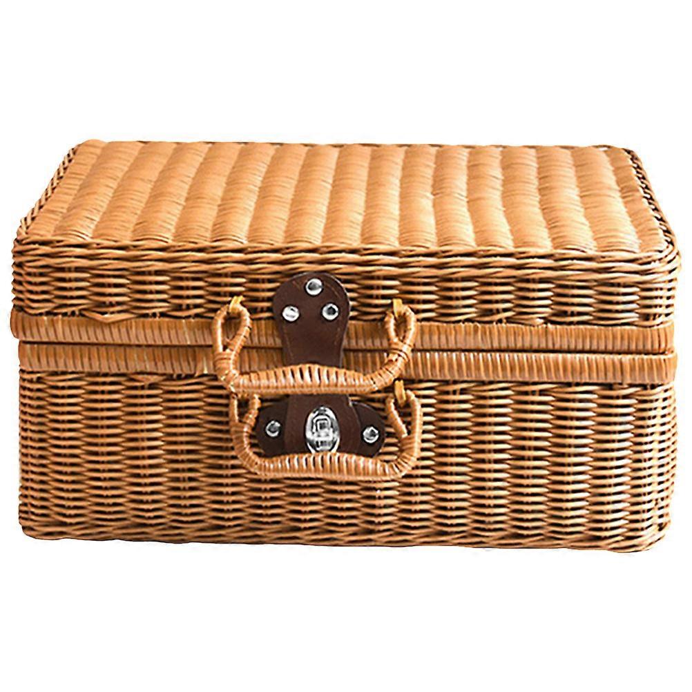 Compact Decorative Storage Box, Perfect for Makeup Brushes and Eyebrow Pencils