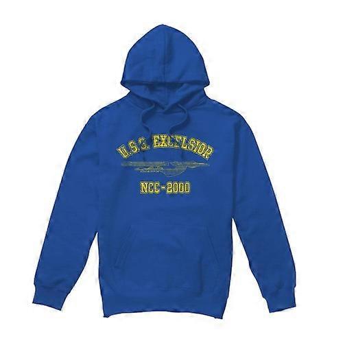 Star Trek Mens Excelsior Athletic Hoodie