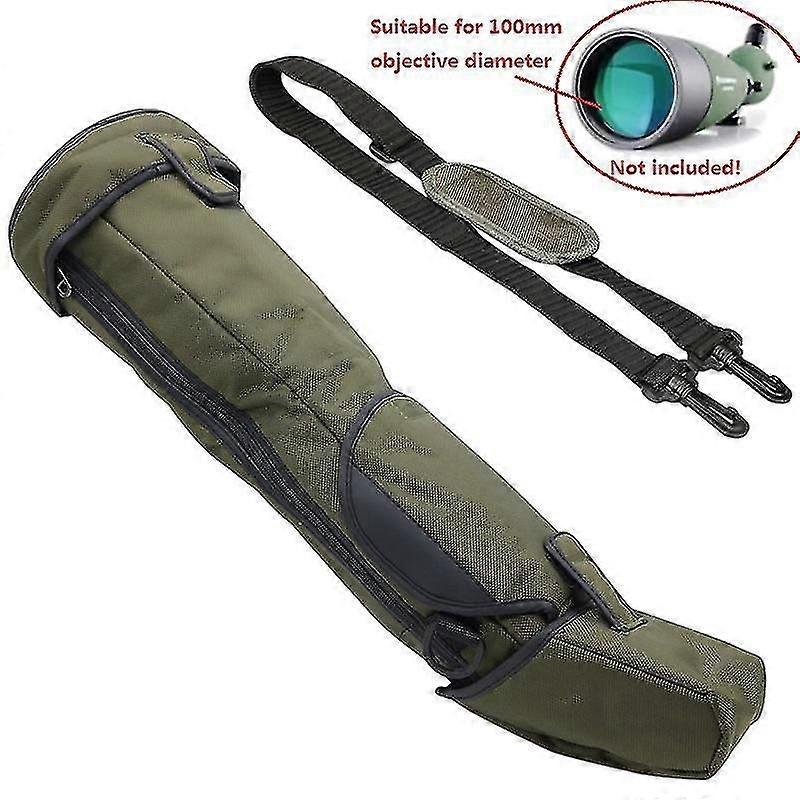 Shockproof Telescope Backpack for Spotting Scopes & Monoculars - Durable Nylon Carrying Case