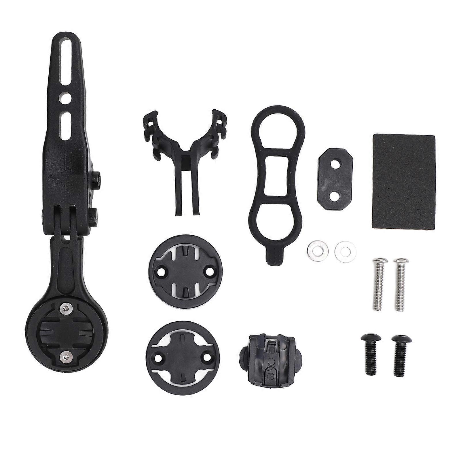 Out Front Bicycle Computer Handlebar Holder Adjust Angle Bike Computer Support Bracket for S5 Bending Handlebars