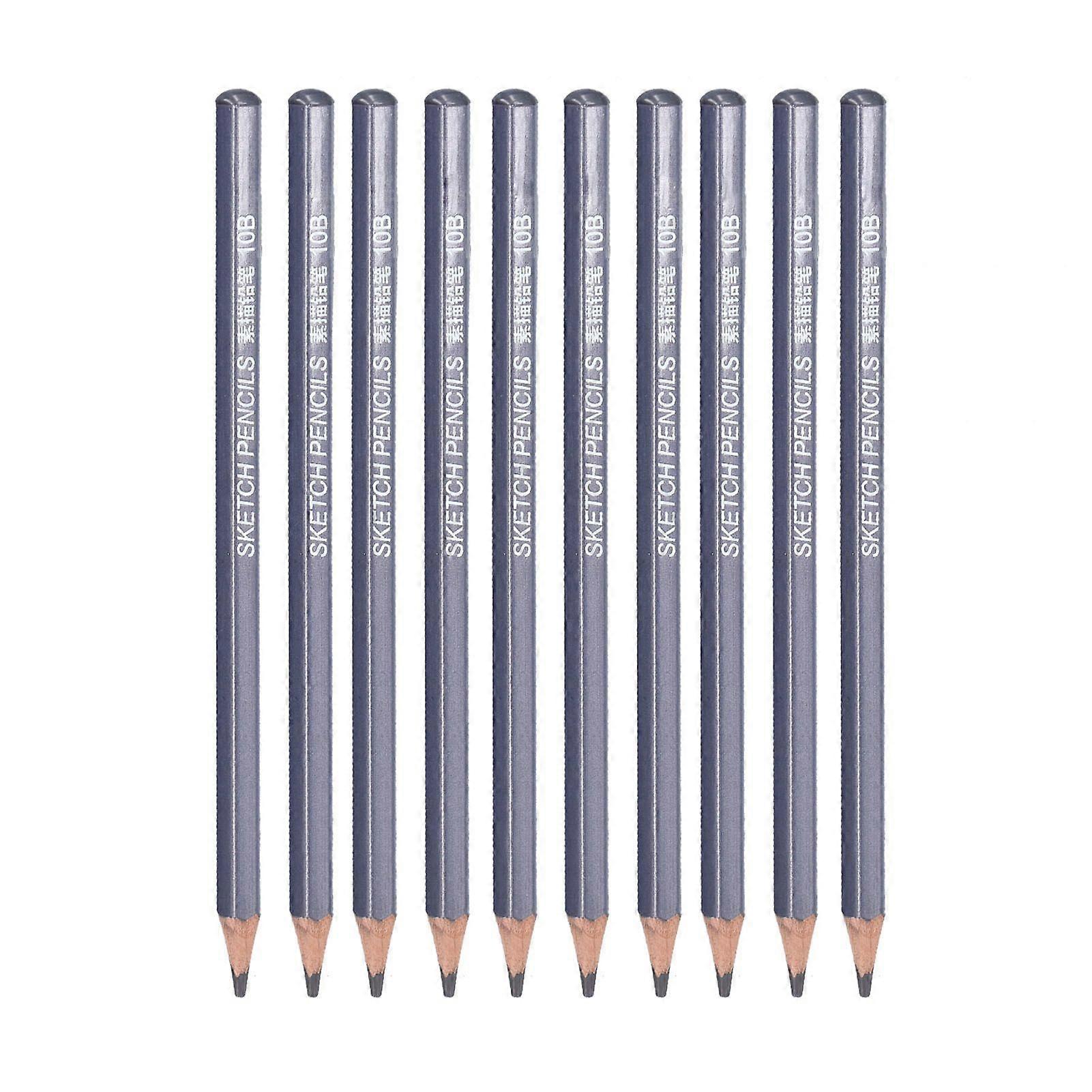 2025 أحدث طراز 10 قطع لوحة قلم رصاص مريحة نظيفة مقاومة للاهتراء سهلة