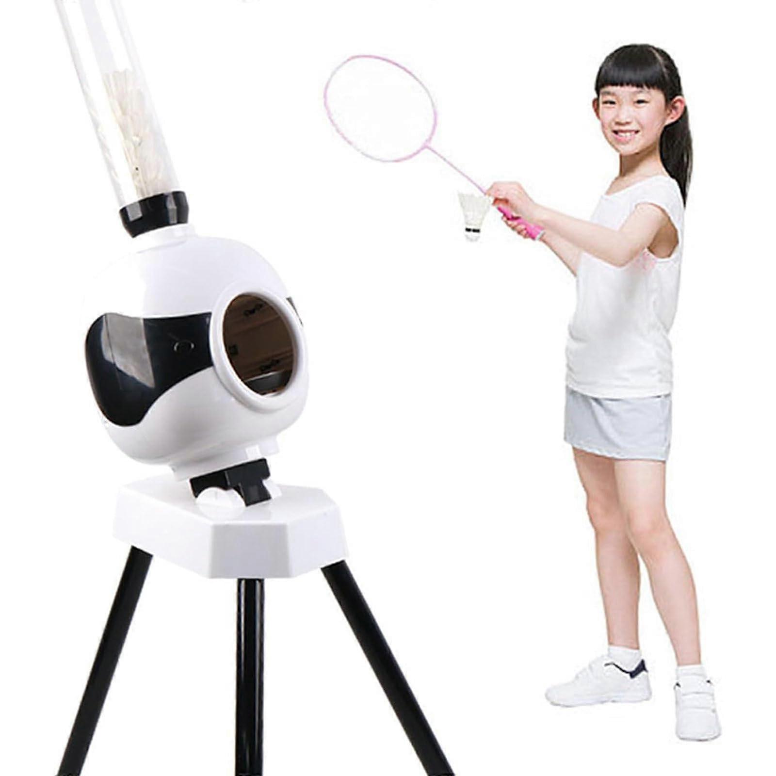 Automatic Training Serving Machine For Teens, Portable Outdoor Badminton Serving Device, Holds 15 Balls